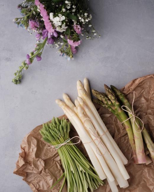 Spargel Essen im Restaurant Weisser Bock Heidelberg